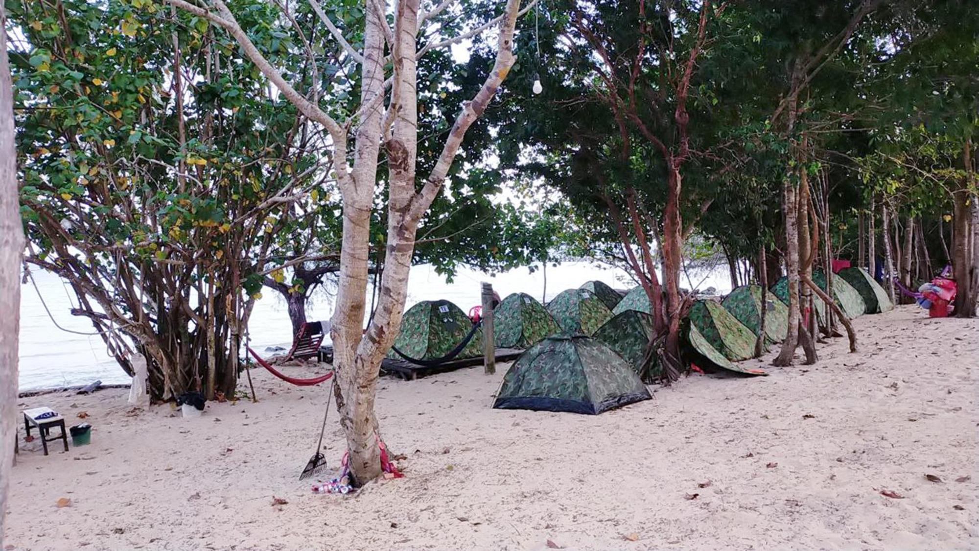 Plankton Bungalow And Camping Kaoh Touch Exteriör bild